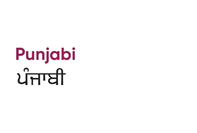 Language Tile Punjabi